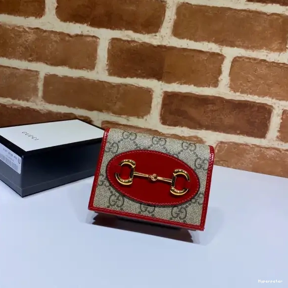Hyperpeter Gucci 1955 card case wallet Horsebit 0628